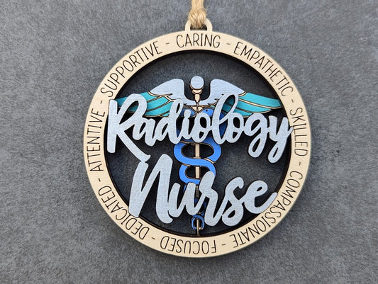 Radiology Nurse SVG - Ornament gift for nurse