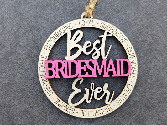 Best Bridesmaid Ever SVG