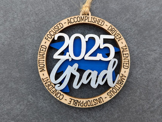 2025 Grad ornament svg