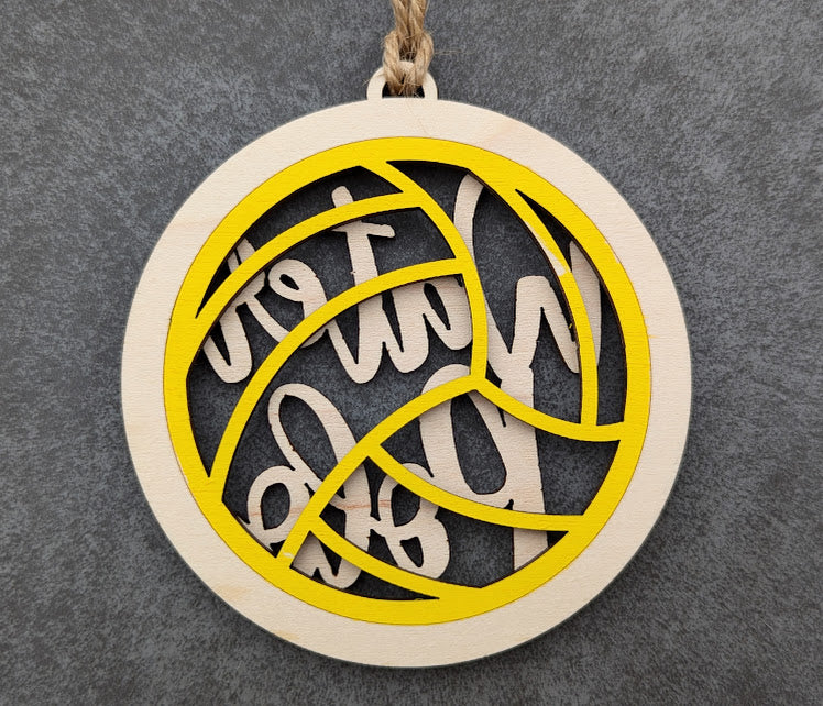 Water Polo svg laser cut file