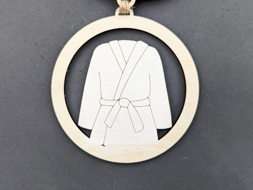 Sensei karate instructor svg