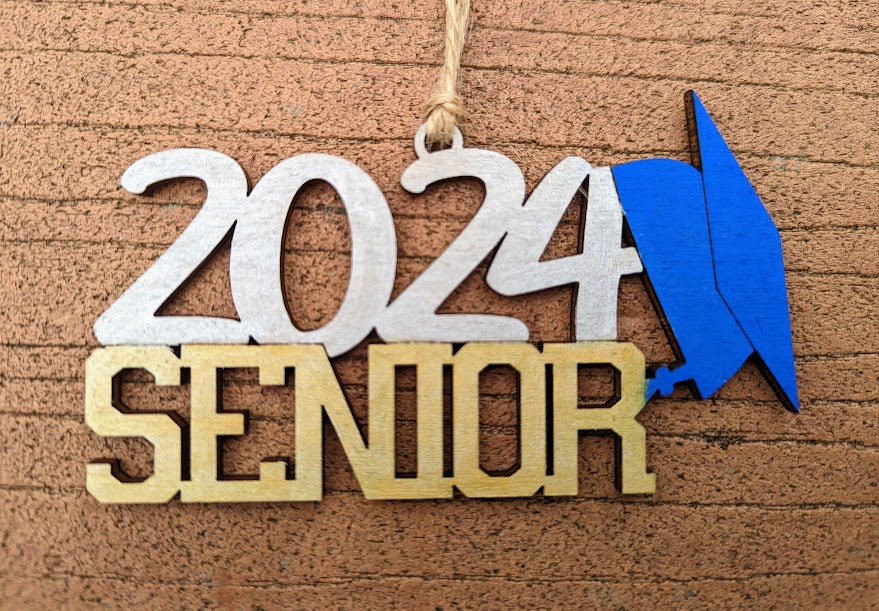 2024 senior ornament svg