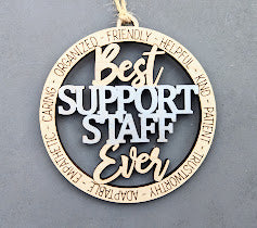 Best Support Staff Ever SVG - Digital download